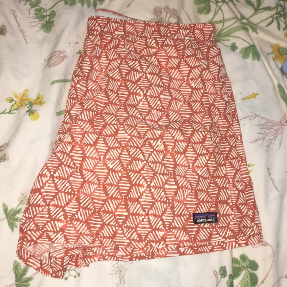 Patagonia printed baggies shorts